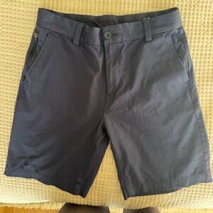 Vineyard Vines Boys Navy Flat-Front Performance Shorts